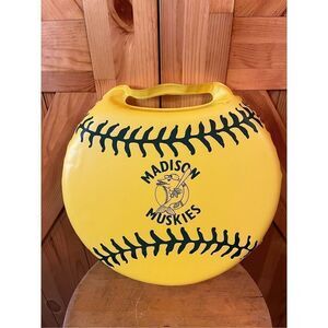 Perkins-Madison Muskies MLB Baseball Round Seat Cushion
